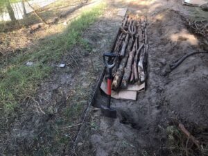 sandy soil water retention